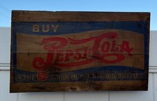 Pepsi Vintage Soda Crate Panel PCP2