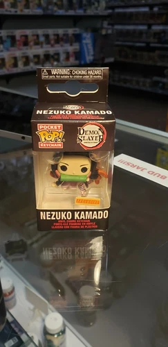 Nezuko Kamado Exclusive Demon Slayer KeyChain Pocket POP!