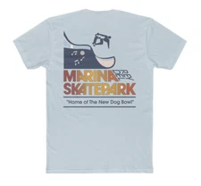 MARINA DEL REY SKATEPARK  shirt   ( VTG Santa Cruz skateboard - Dogtown skate )