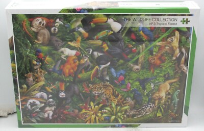 Wildlife Collection #3 TRE-WC03 Tropical Forest (1000 Pcs Jigsaw Puzzle) Francis