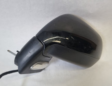 Peugeot 5008 Mk1 2009-2016 Passenger NS Left Manual Fold Wing Mirror Black