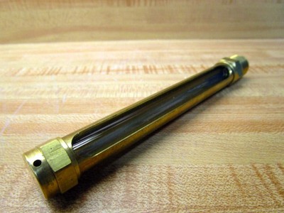 4-1/4 inch Long Sight, 3/8 inch Size, Buna-N Seal Straight to Male