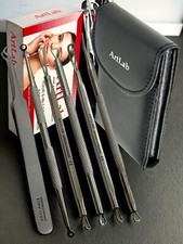 Blackhead Removal Tool Set Of 6 Piece - Blemish Remover Zit Popper Tools -Artlab