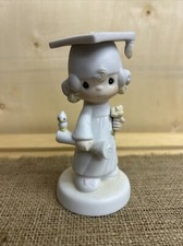 PRECIOUS MOMENTS The Lord Bless You  Keep You Adorable Graduation Girl Figurine