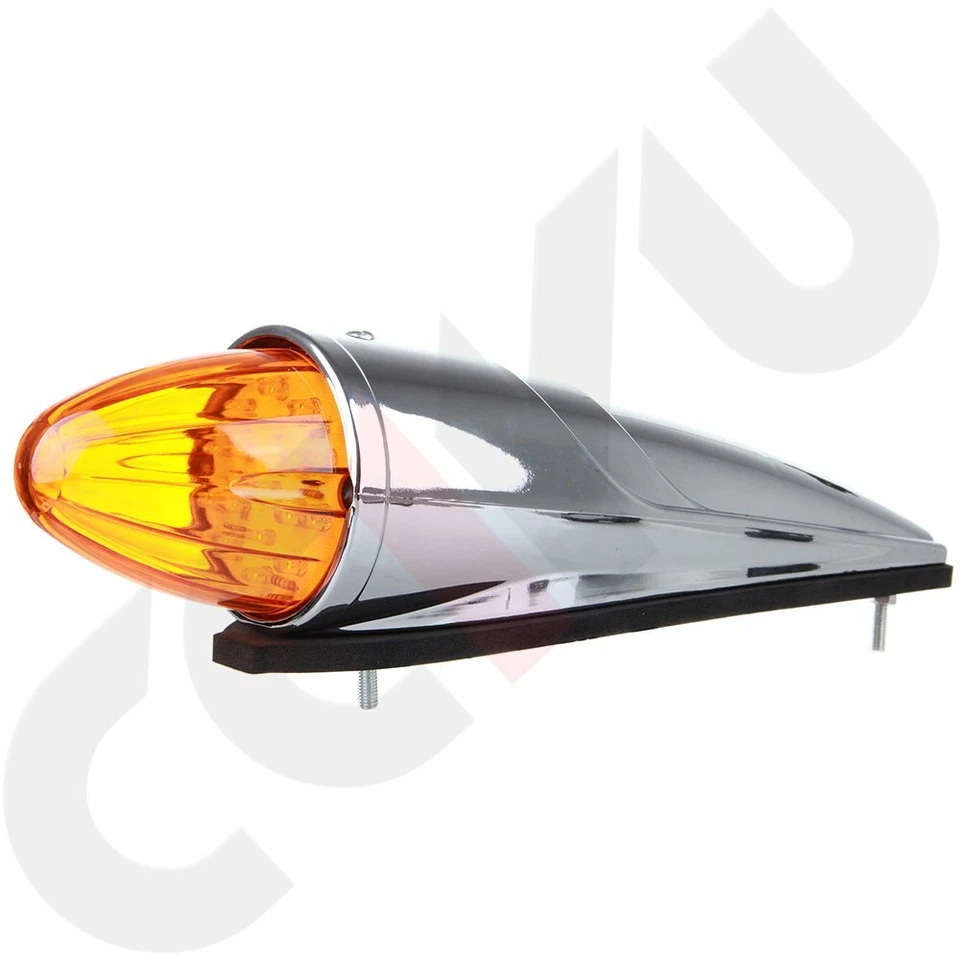 5x 17 LED Amber Semi Truck Cab Marker Light for Peterbilt universal 12v bright - Image 4 of 4