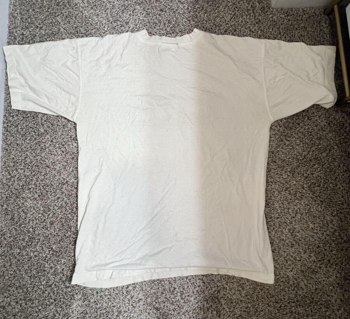 Vintage Boss America Shirt Mens XL White Spell Out Logo Vintage Boss America Shirt Mens XL White Spell Out Logo