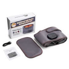 Red Light Therapy Heating Belt, Lumbar Massager, Heated Back Brace Vibration