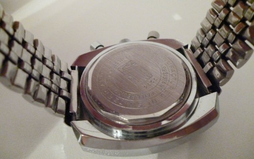 Raro: vero lusso vintage Sorna Breitling aviatore cronografo orologio svizzero - NOS! - Foto 9 di 11