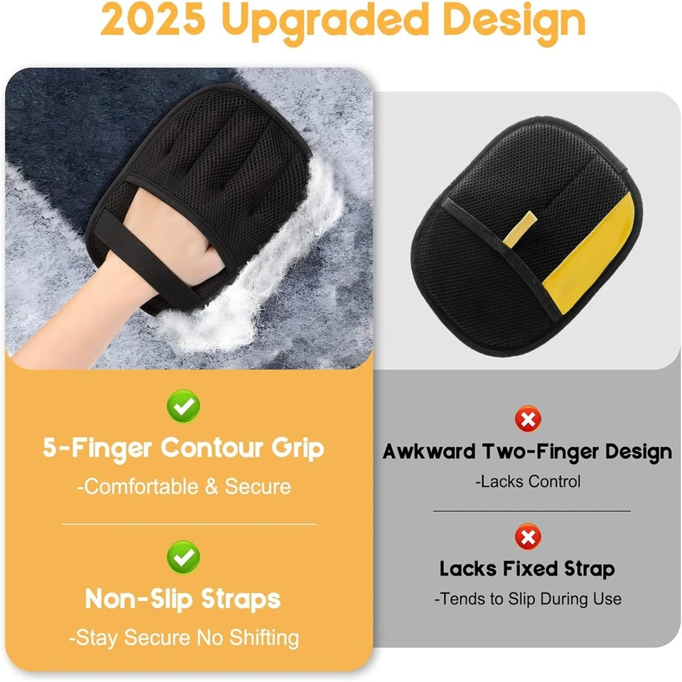 2025 Nuevo Guante para Mascotas Guantes de Acicalamiento para Gatos Depiladora para Mascotas Perros LO ÚLTIMO Foto 3 de 4