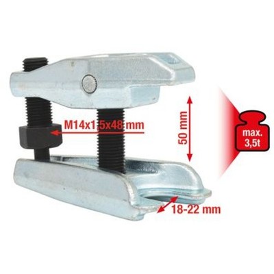 Ausdrücker Kugelgelenk KS TOOLS 670.0111 Werkzeugstahl