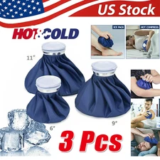 1/3PCS Ice Bags Packs Knee Neck Reusable Cold Relief Pain Headache Sport Injury