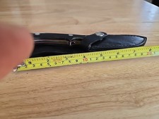 Hibben Chugach Hunter Knife with Sheath - 5CR13 Stainless Steel Blade, Pakkawood