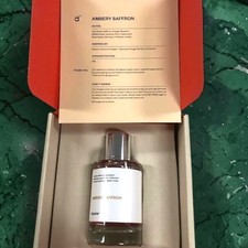 1 LARGE Size Dossier Ambery Saffron Perfume Cologne 3.4 Fl Oz 100ml Big Bottle