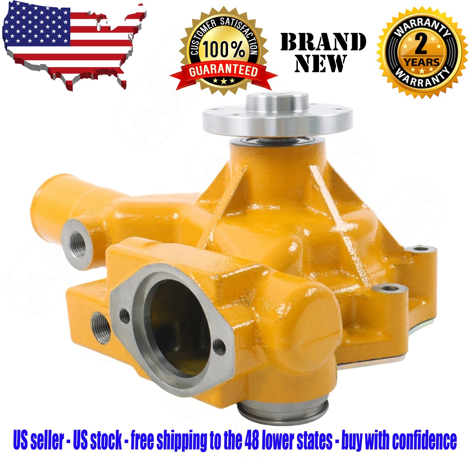 6206-61-1102 WATER PUMP KOMATSU 4D95L 6D95L PC100 PC120 PC150 PC200-5 - USA