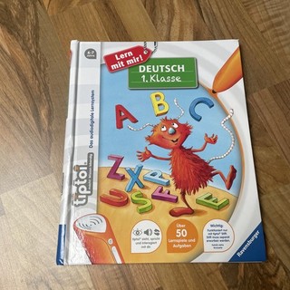 RAVENSBURGER tiptoi® Buch Lern mit mir! Deutsch 1. Klasse