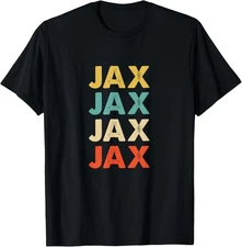 Jax Name Personalized Jaxson First or Last Name Unisex T-Shirt