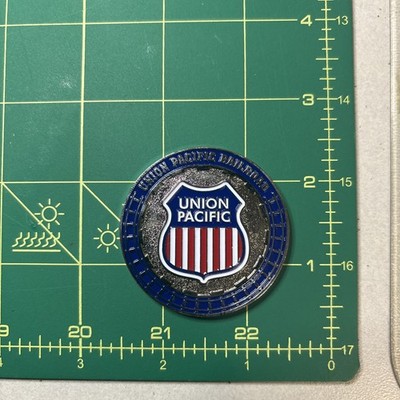 Union Pacific Net control TMI Building America Challenge Coin