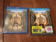 Zookeeper (Blu-ray/DVD, 2011, PG) with Slipcover - Kevin James - New, Sealed