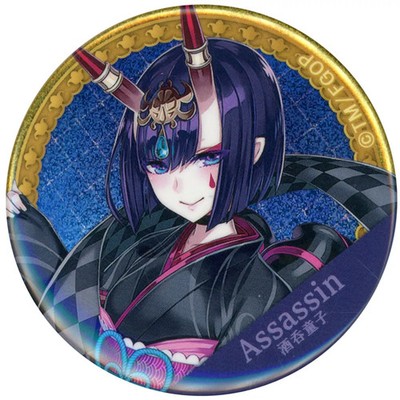 Assassin Shuten Douji Badge Fate/Grand Order Gacha Pin 56mmBellfineCollectib