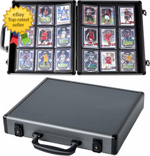 Toploader Binder for Trading Cards Hard CasesHolds 216 Toploaders 9 Pocket Sleev