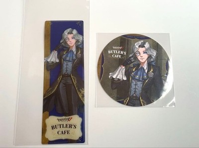 Identity V Photographer Butler s Cafe Bonus  Coaster & Clear File Set (Collab