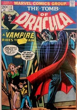 Tomb of Dracula #17 (Marvel Comics February 1974) Very Good