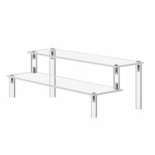 Acryl Displayst&auml;nder Mehrstufig Figuren Displayregal Transparent f&uuml;r Sammler