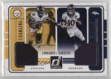 2016 Donruss Changing Stripes Dual Jerseys Emmanuel Sanders #8 pe8