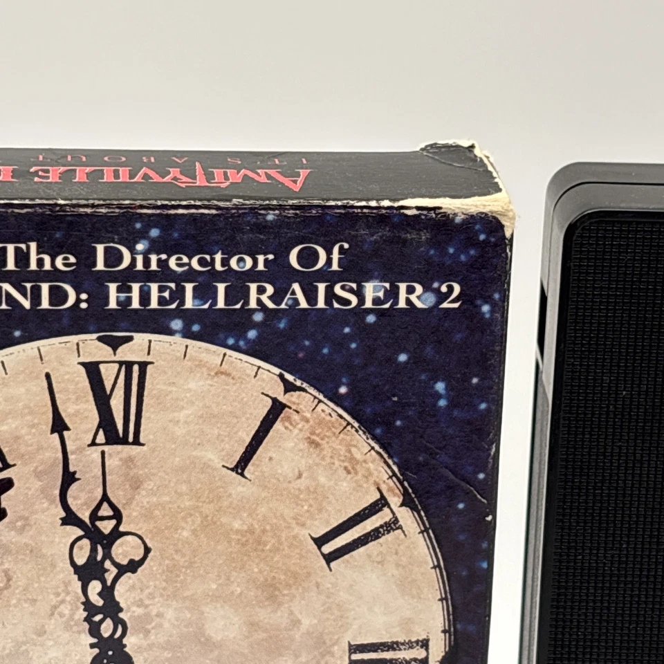 Amityville 1992 Its About Time Screener Promo VHS Tape Horror Movie Republic! - Image 4 of 4