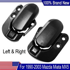 For Mazda Miata Left Right Soft Top Convertible Roof Latch Lock Set 1990-2003