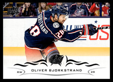2018-19 Upper Deck Oliver Bjorkstrand #303 Columbus Blue Jackets NHL Hockey