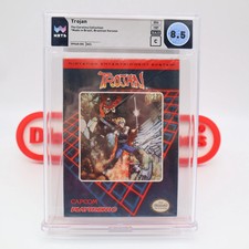 NES Nintendo TROJAN (Brazilian Version) - WATA GRADED 8.5 C! NEW Factory Sealed!
