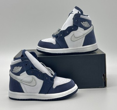 Nike Air Jordan Retro 1 High CO JP TD Midnight Navy Size 5c AQ2665 141