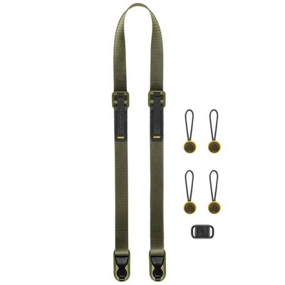 Peak Design Leash   schlanker Kameragurt mit Anchor Links, Kelp-Grün