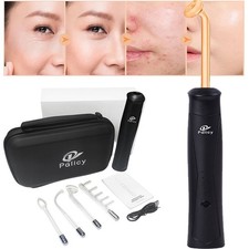 Hi-gh Frequency Facial Machine With 4 Glass Tubes Anti-aging Acne Skin Care SPA