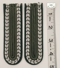 Military Patch German Army Customs Shoulder Board Set WWII Style