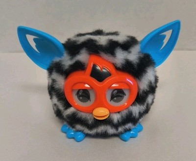 Furby Furblings Black & White Zig Zag Hasbro Furby Boom  2013 - Tested Working