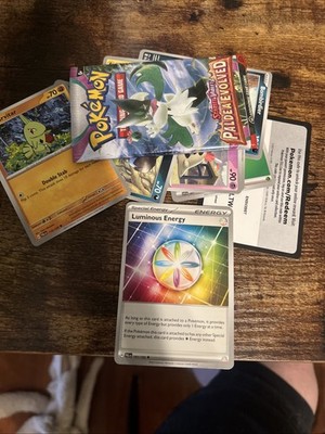 Luminous Energy 191/193 Sv02: Paldea Evolved Regular Plus Xtra Cards Pokemon