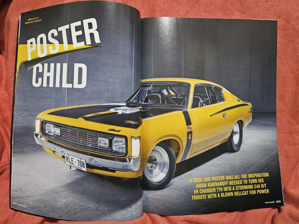 Street Machine Mag Sept 2025,Hellcat E49 R/T Charger,HR Ute,XA GT,VH,XY GTHO,VL - Image 3 of 4