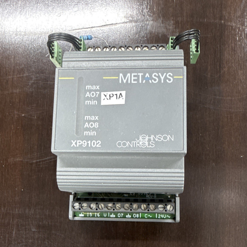 Johnson Controls Metasys XP9102 PLC Processor Module 24V 0.081A HVAC Control