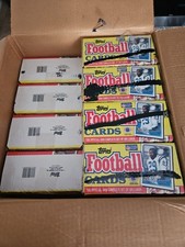 1988 Topps Football Factory Set Case Of 12 Sealed Sets--$$$$