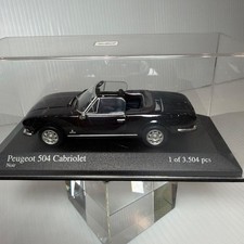 Peugeot 504 Cabriolet Minichamps Diecast Model Car Limited Edition 3504