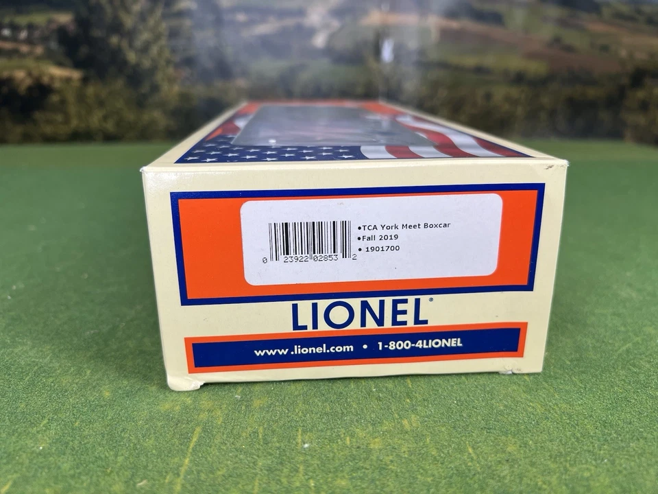 LIONEL 2nd. 2019 YORK BOX CAR 1901700 1 OF 75 SEALED MIB LAST ONE LAST ONE - Image 2 of 4