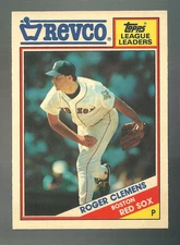 1988 Topps Revco League Leaders - Roger Clemens #28