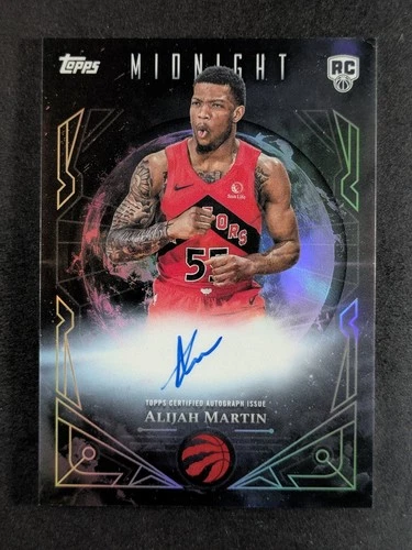 2025-26 Topps Midnight ALIJAH MARTIN RC Auto Sun Rookie Signatures #MSR-AM