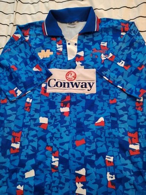 Original Carlisle United Matchwinner Heimtrikot 1993 XL