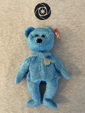 Classy Ty Beanie Baby People's Choice Teddy Bear Birthday April 30 2001