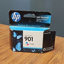 HP 901 Tri-Color Ink Cartridge CC656AN Genuine Original OEM EXPIRED 07/11