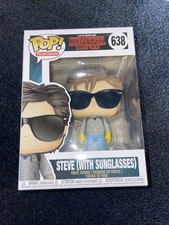 Figura de televisión Funko Pop Stranger Things Steve (con gafas de sol) 638 NUEVO