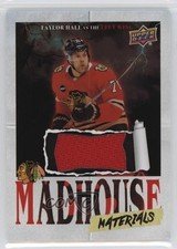 2025-26 Chicago Blackhawks Centennial Madhouse Materials Taylor Hall #MM-TH 0s5r